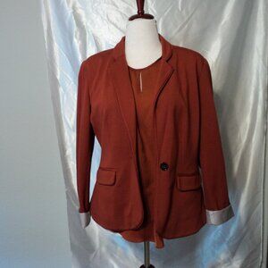 Women's 2-Piece Jacket and Tank Top  Combo